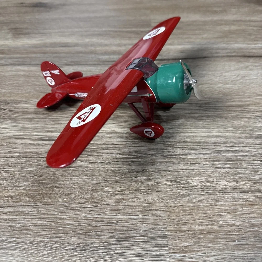 1932 Lockheed Vega 5C Special Conoco Diecast Plane Coin‎ Bank Limited Edition #8